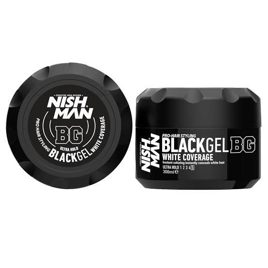 HAIR STYLING BLACK GEL 300 ML