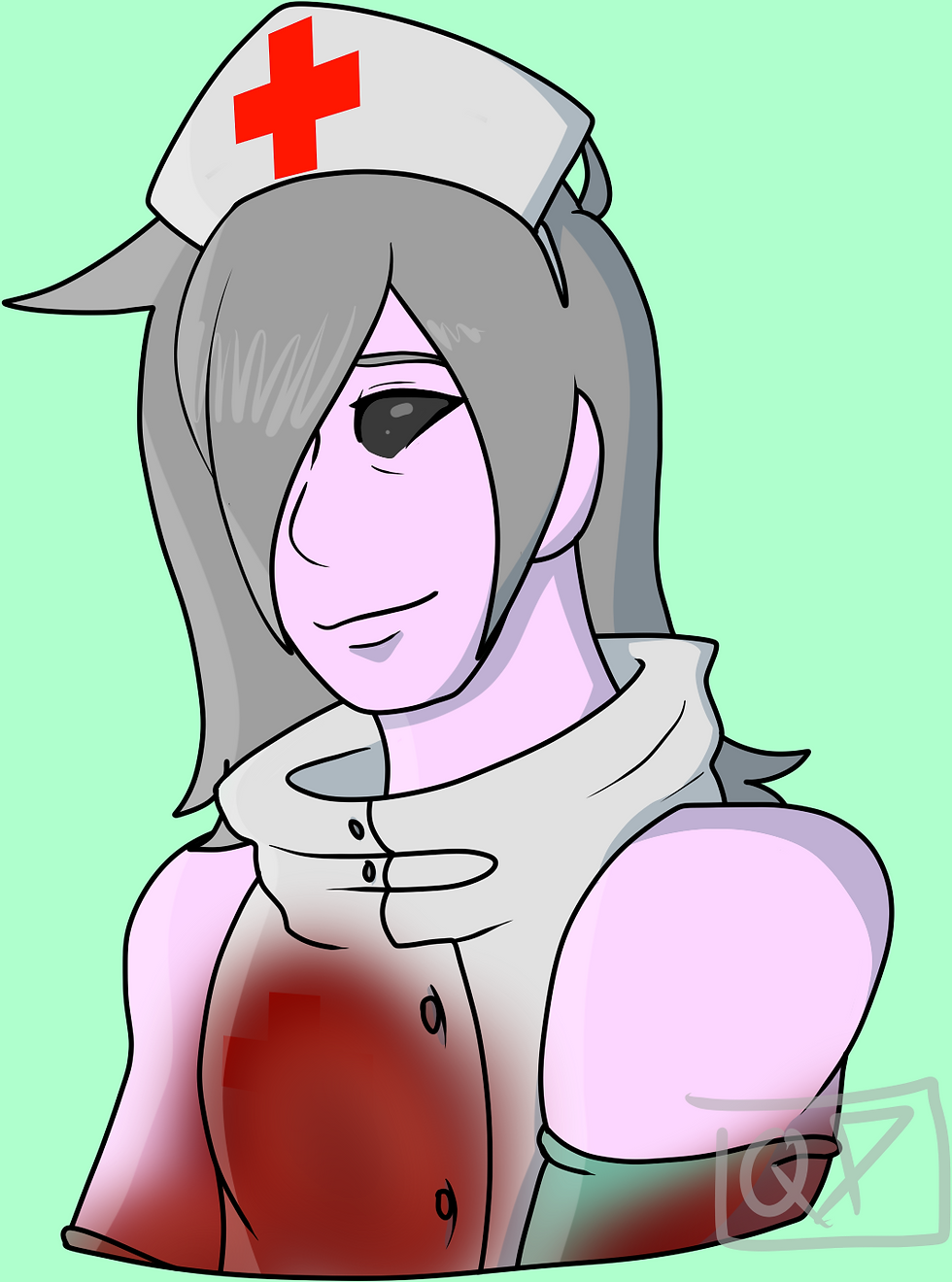 Dexter, but as a nurse