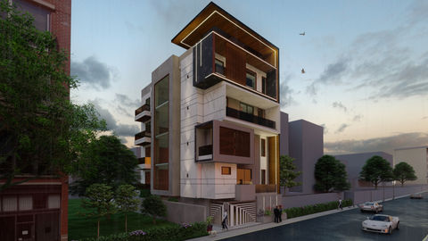 Cuboidal house