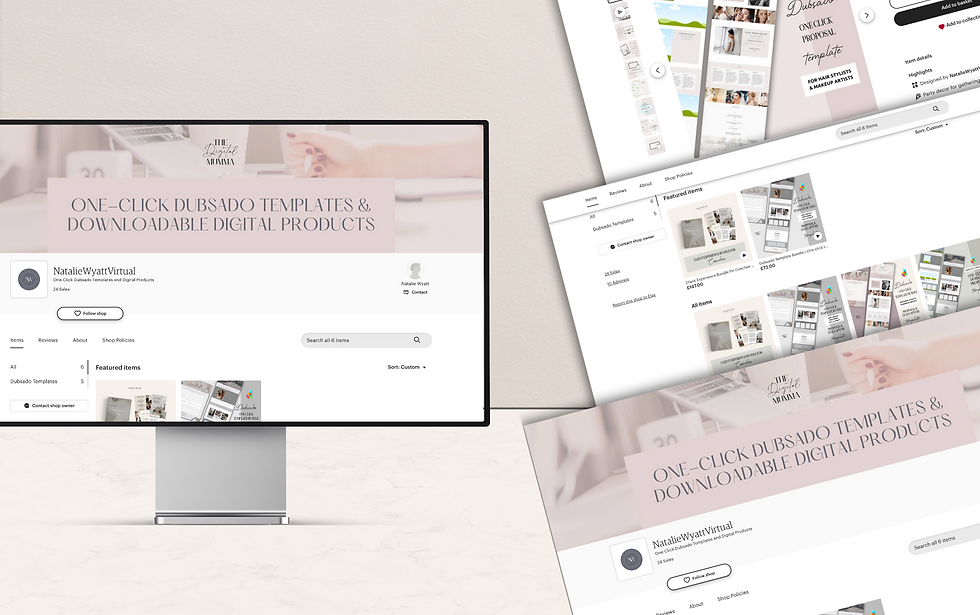 Natalie Wyatt Virtual Etsy Set Up