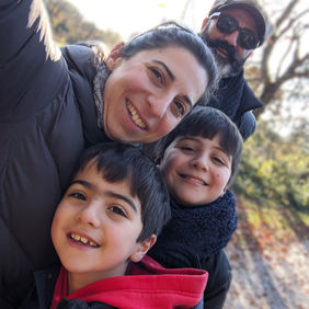 Talia Zamora nad her family