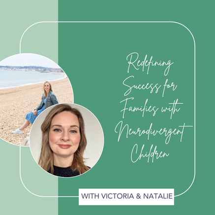 Talia Zamora featuring on The Autism Mums Podcast talking about Redefining Success for Families with Neurodivergent Children