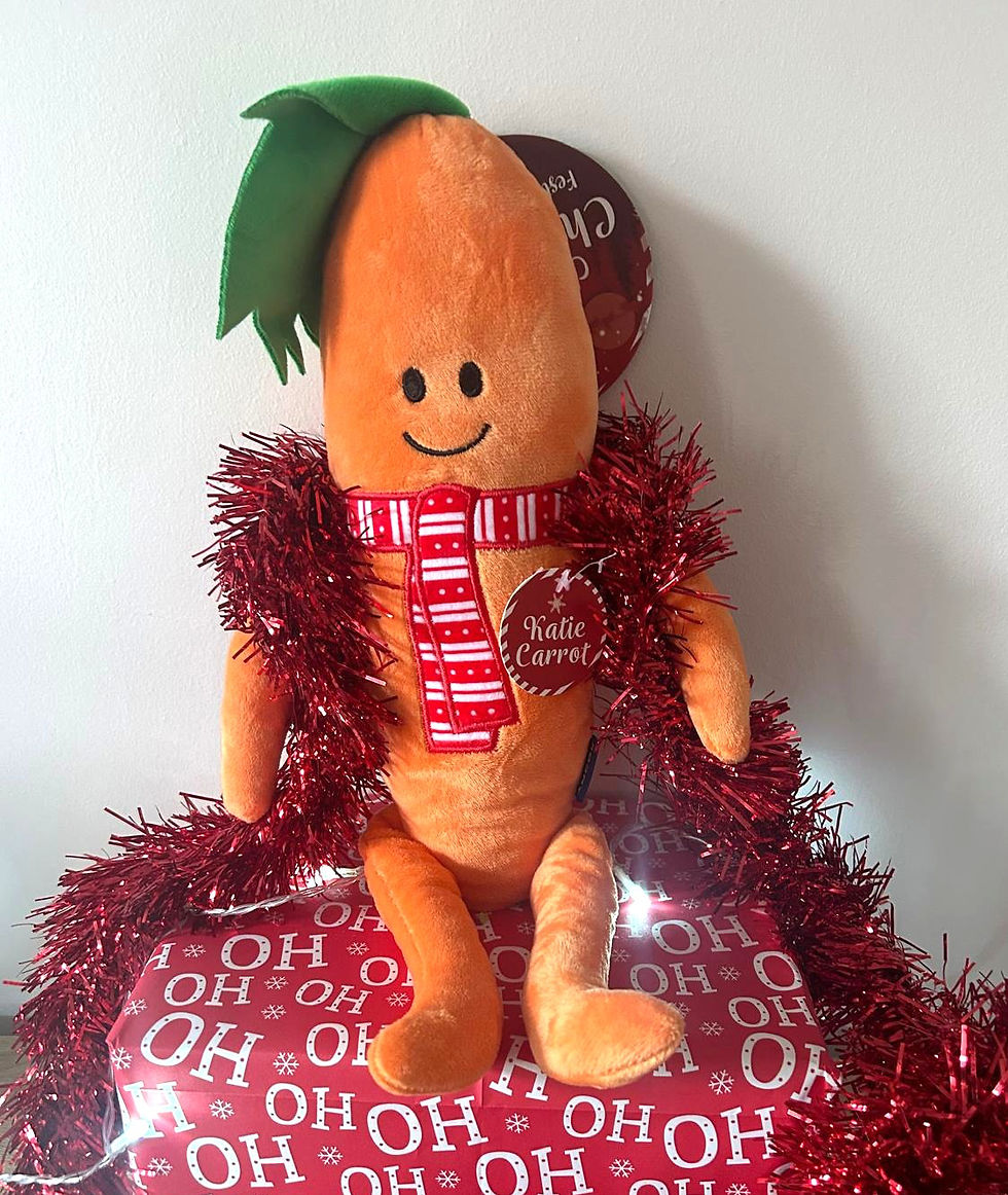 Katie Carrot Dog Toy