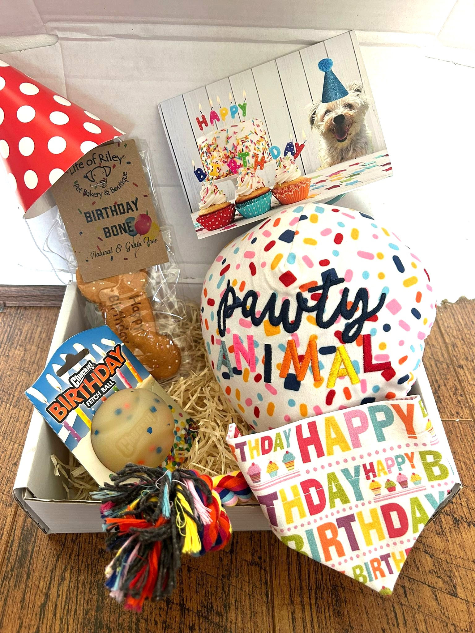 Scrappy's Sniff & Celebrate Box