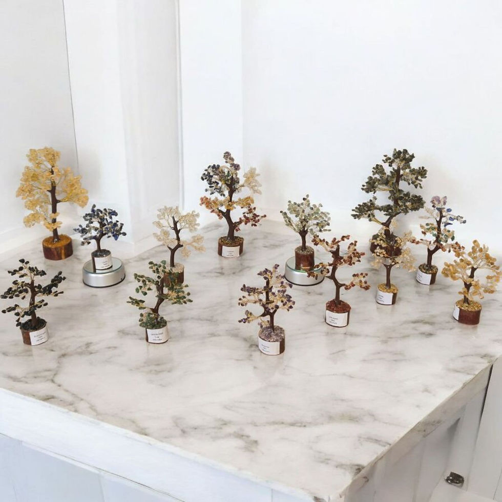 Thumbnail: Tree of Life, 100 Chips Stones | Perfect Gift Idea | Unique Decor | Handmade |