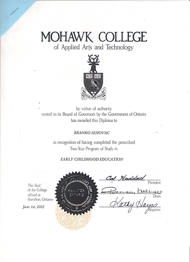 Mohawk ECE Diploma - Branko Sehovac.png
