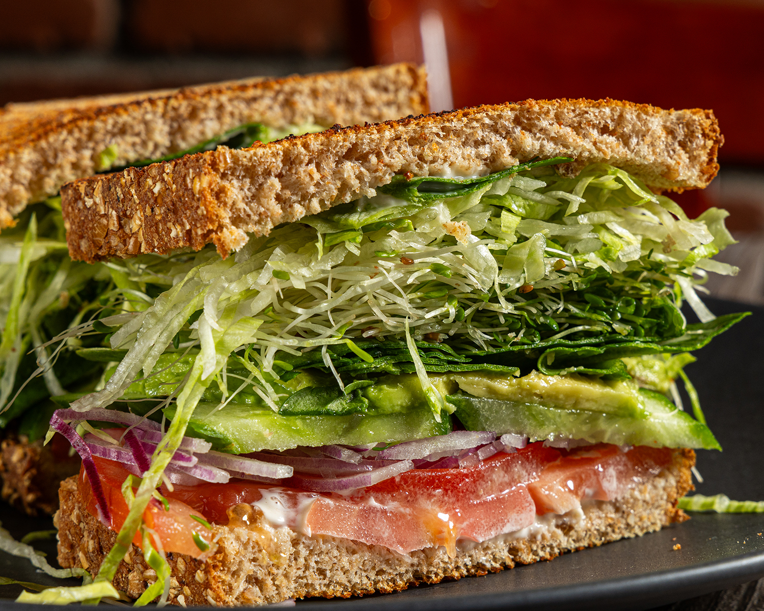 Arranged Food and Objects