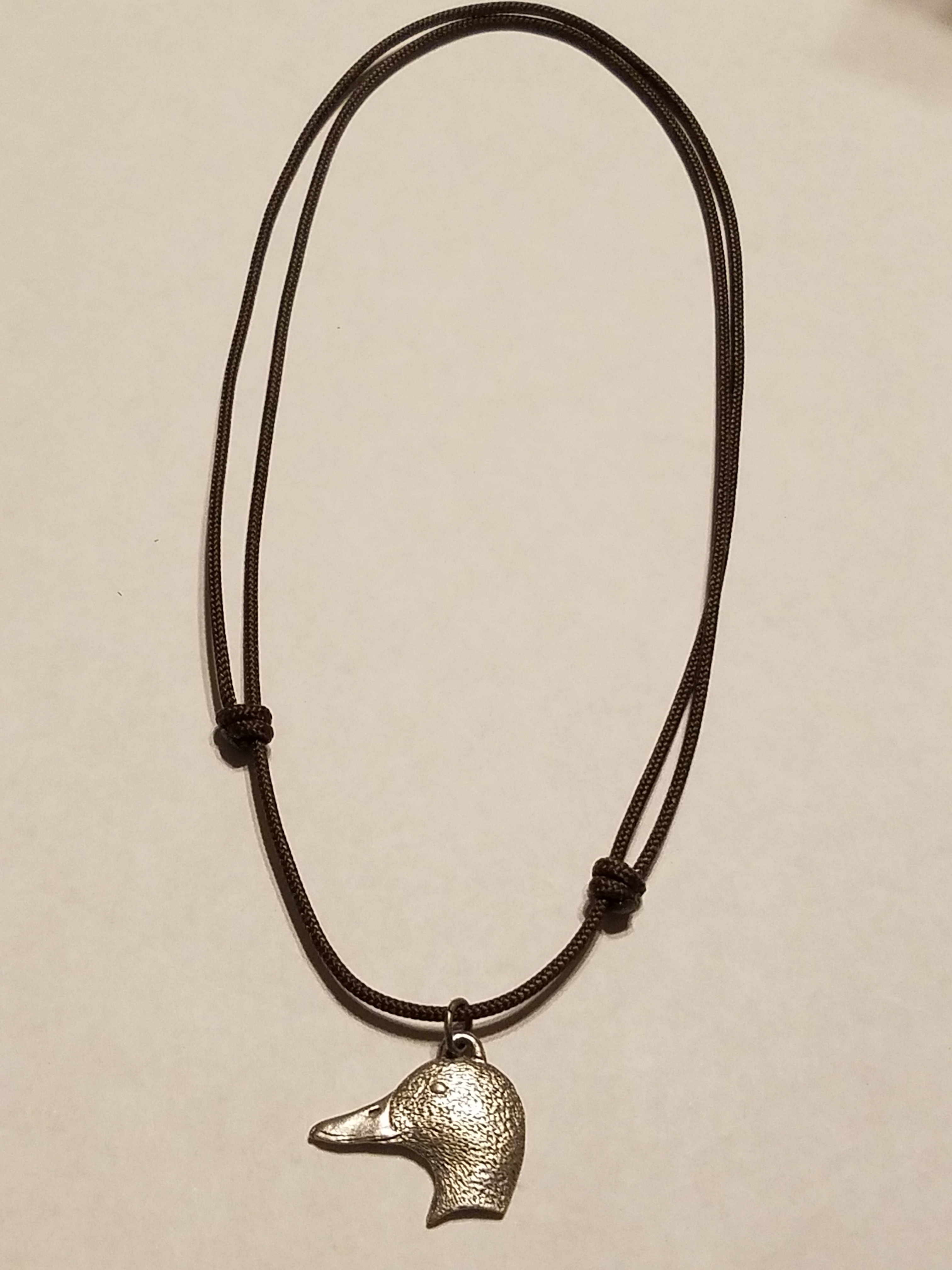 Mallard duck necklace clearance