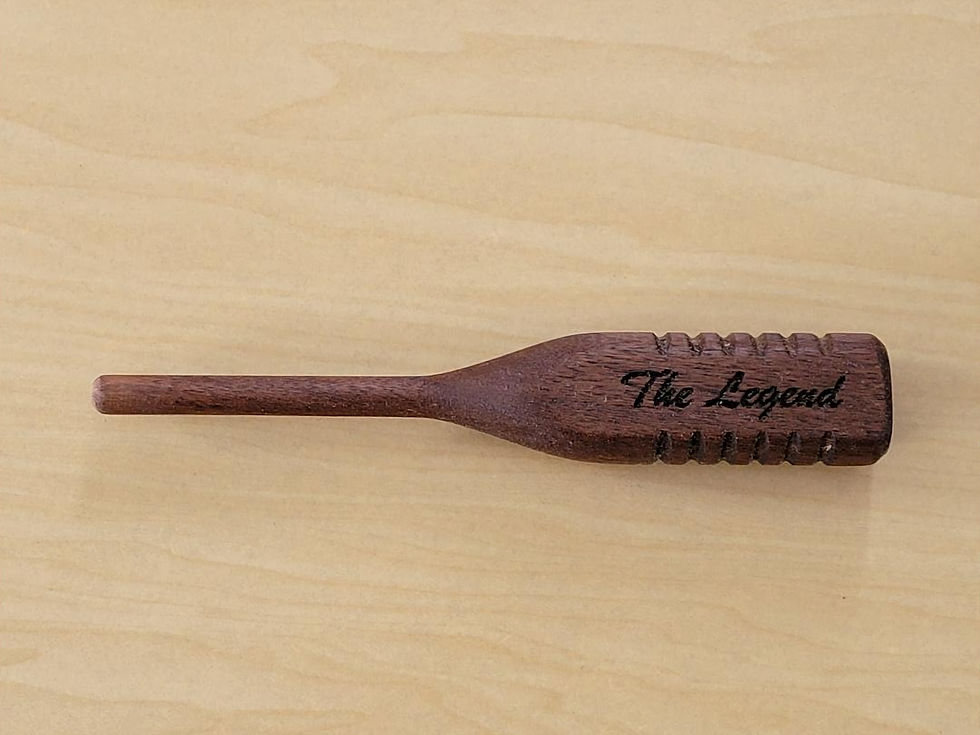 Thumbnail: DD Adams "The Legend Series" Stubby Striker - Walnut