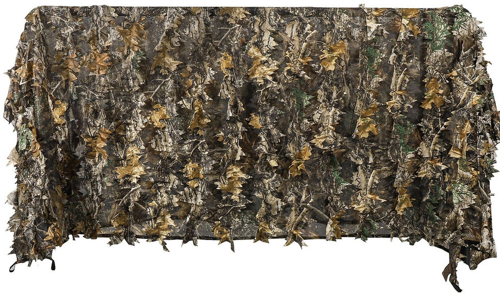 Thumbnail: 5' X 8' - TITAN 3D QUICK LEAFY HUNTING GROUND BLIND / TREE STAND COVER