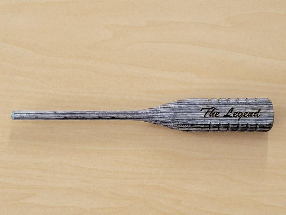 Thumbnail: DD Adams "The Legend Series" Laminate Striker - Grey - Waterproof Tip