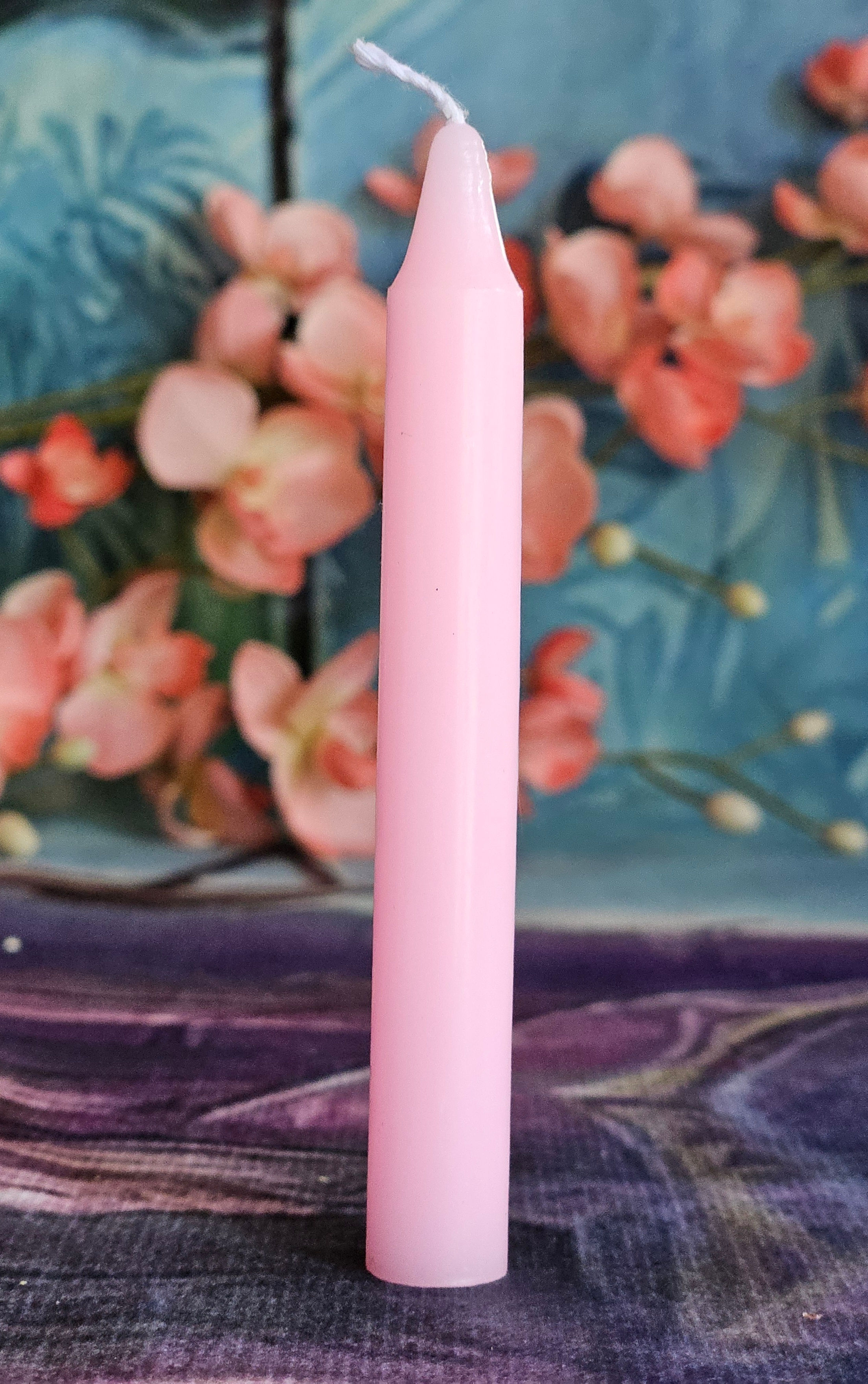 Pink Chime Candle