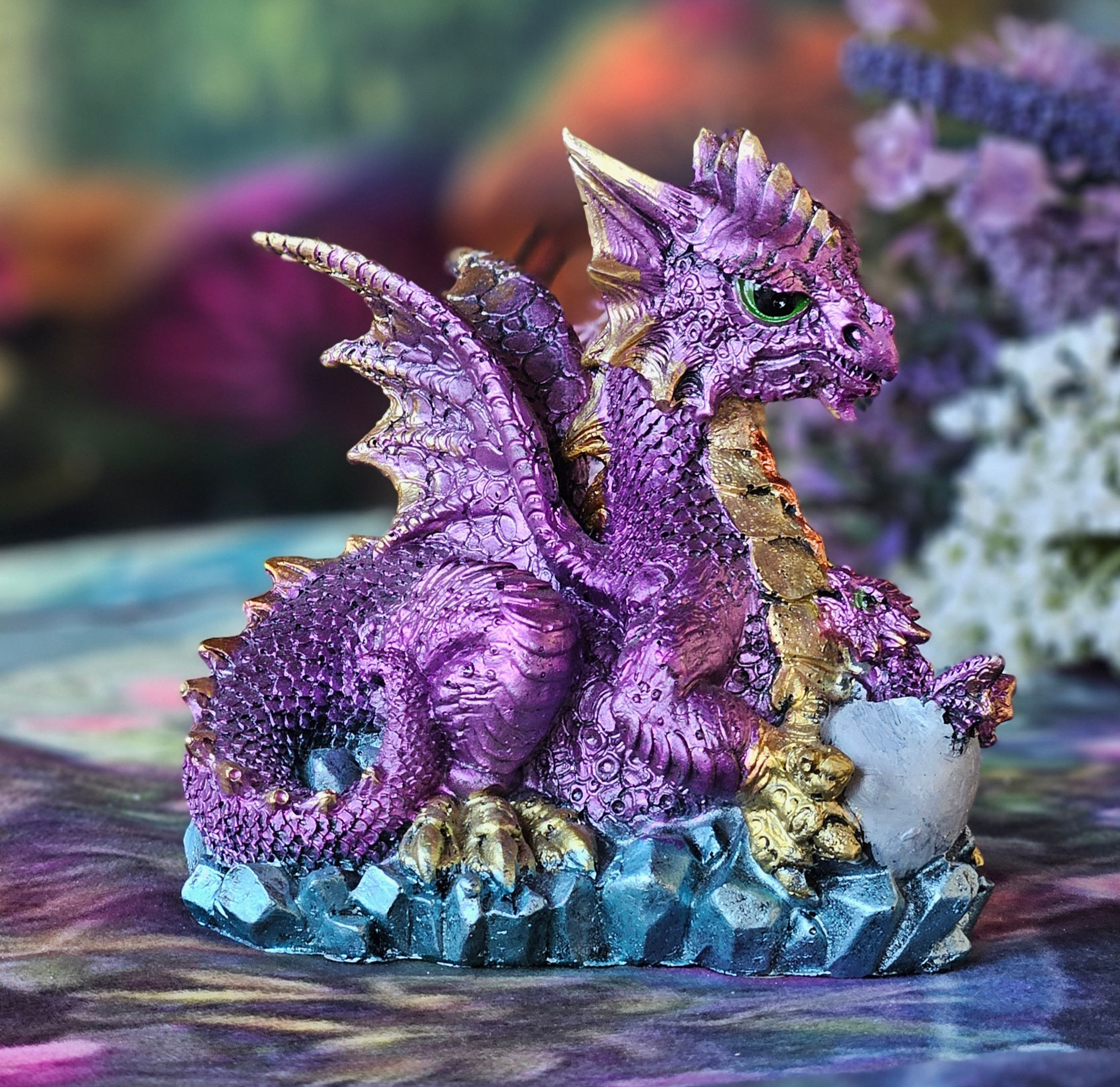 Mother Dragon and Baby Figure