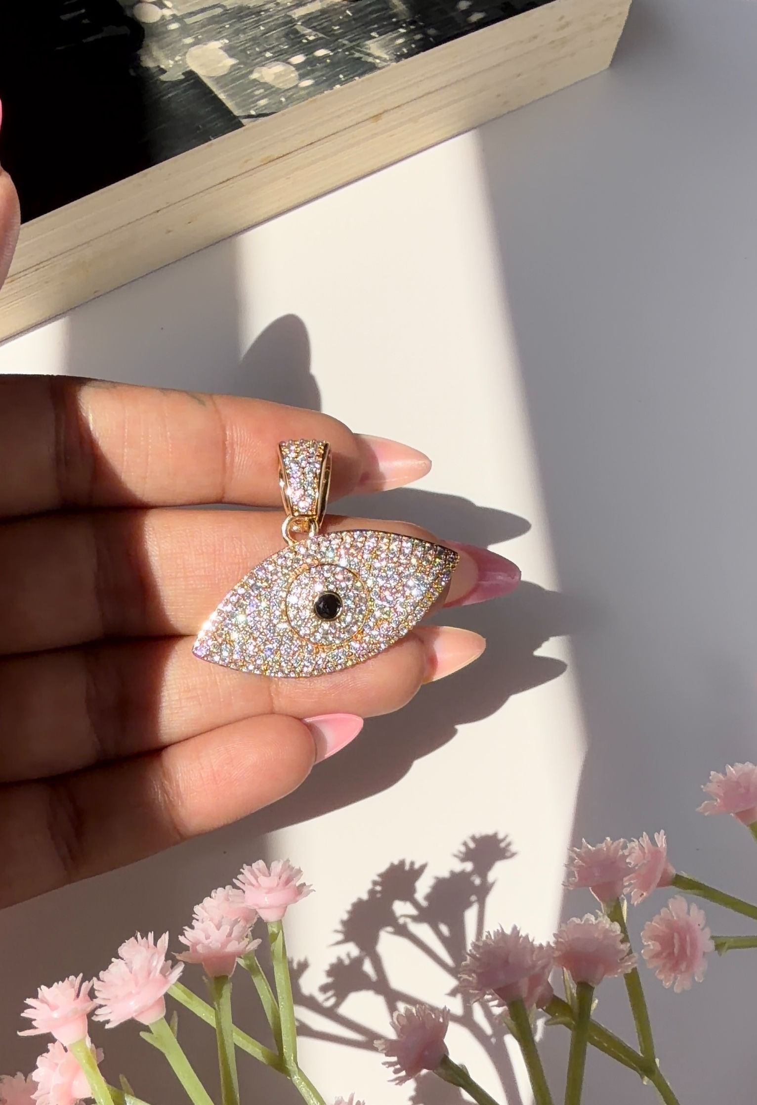 Eternal Eye Pavé Pendant