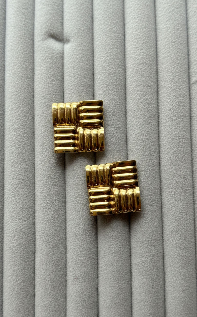 Golden Grid Studs