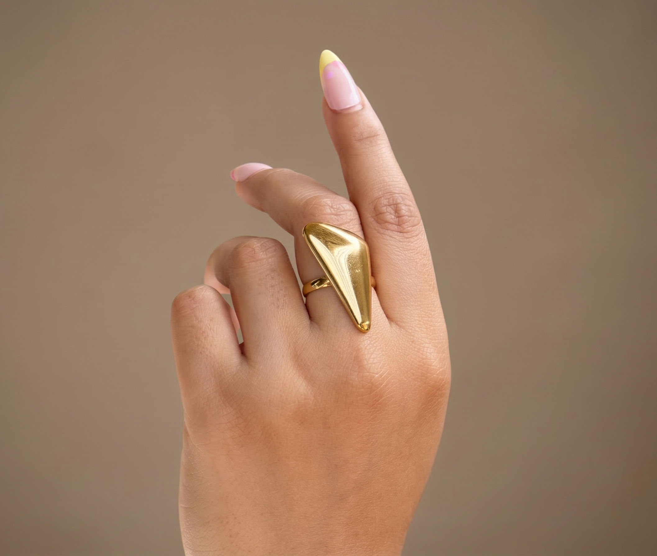 Golden Apex Ring