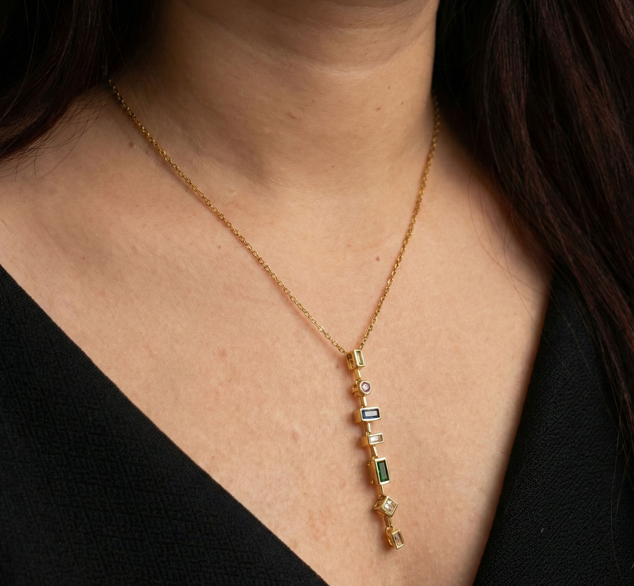 Linear Harmony Necklace