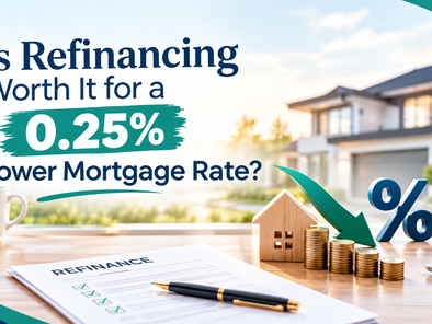 Is It Worth Refinancing for a 0.25% Lower Rate?