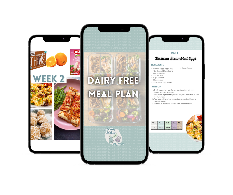 4 Week Kickstart Dairy Free Meal Plan- 1600 Calories