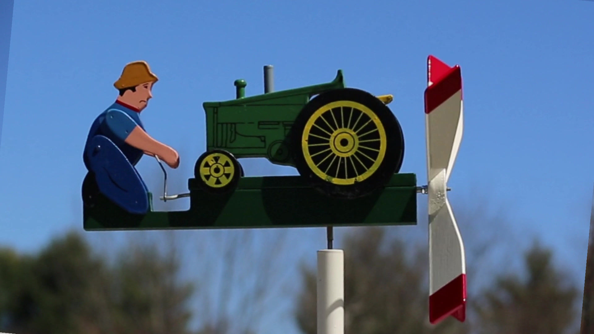 Antique Green Tractor