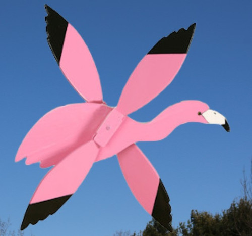 flamingo♡ Women's Pink Flamingo Quarter-zip Long-sleeve Shirt | Soneven