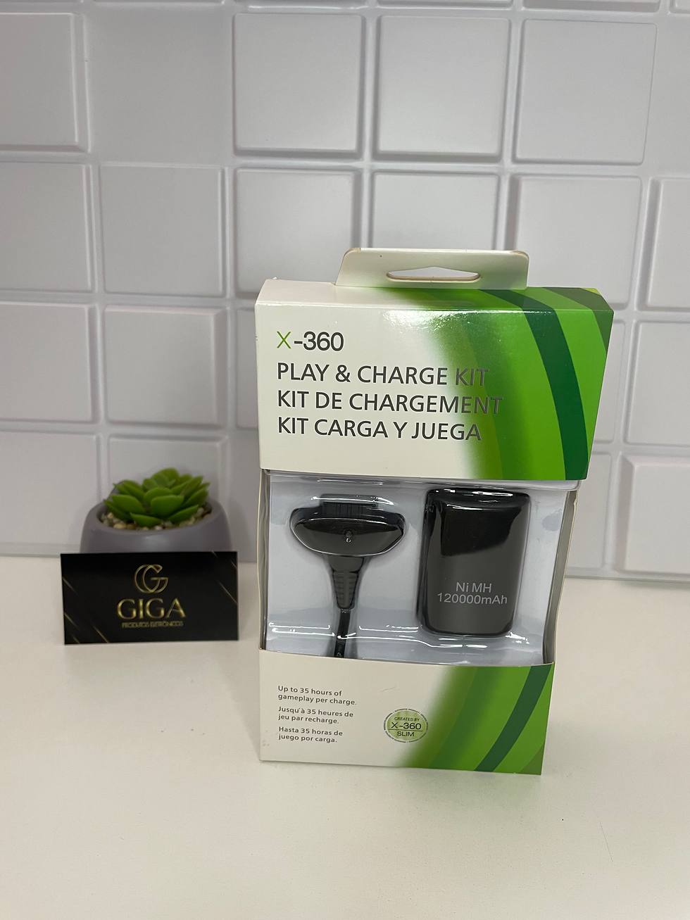 Carregador xbox 360 c/ bateria