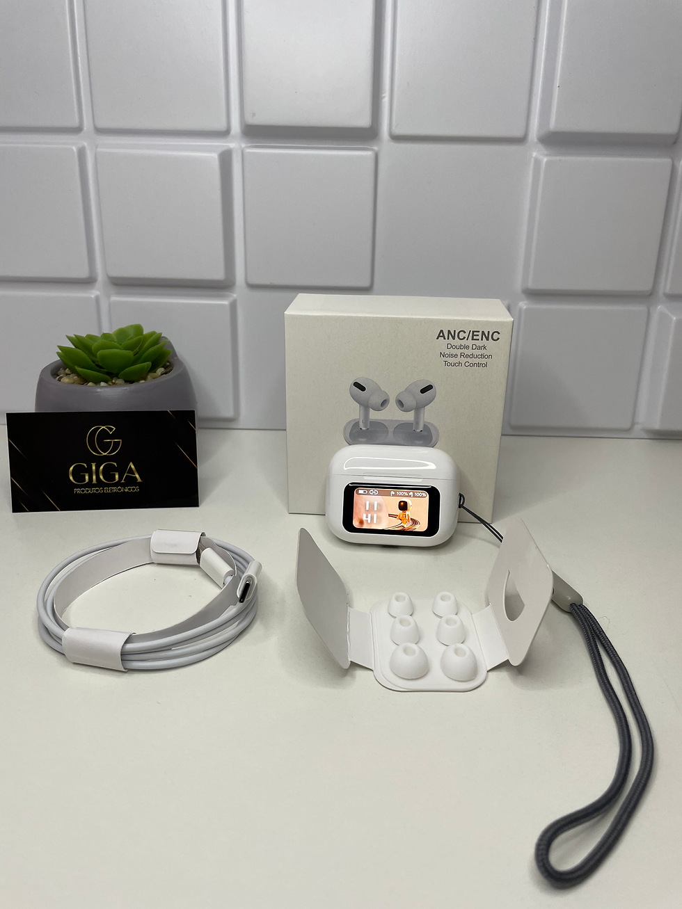 Miniatura: Fone de ouvido bluetooth c/ visor - ANC/ENC