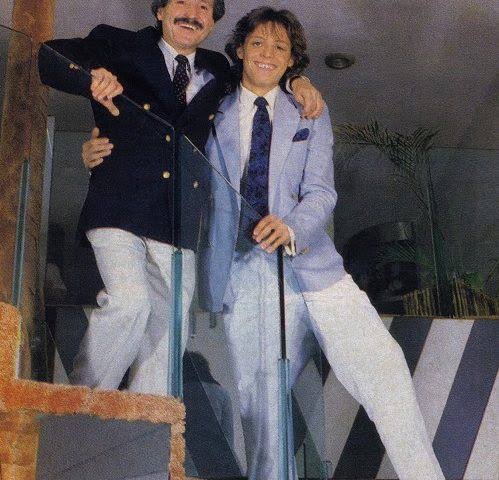 Luis Miguel y su papa Luisito Rey