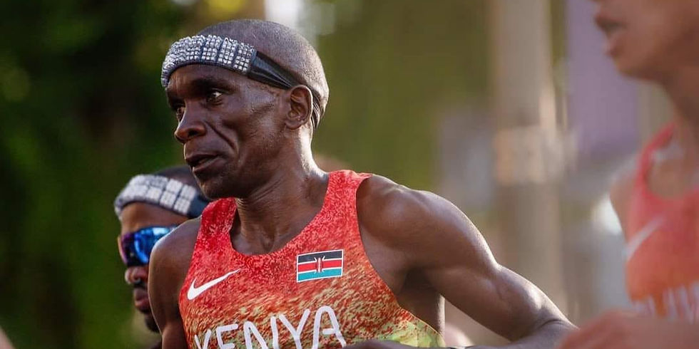 Eliud Kipchogue au Marathon des Jeux Olympiques de Paris 2024