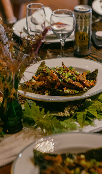 formal wedding dinner