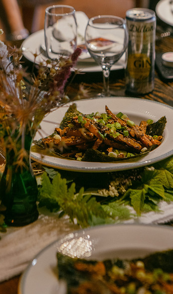 formal wedding dinner