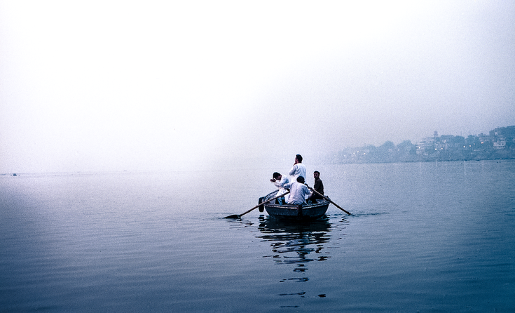 Matt Maude | Prayer Boat - Varanasi