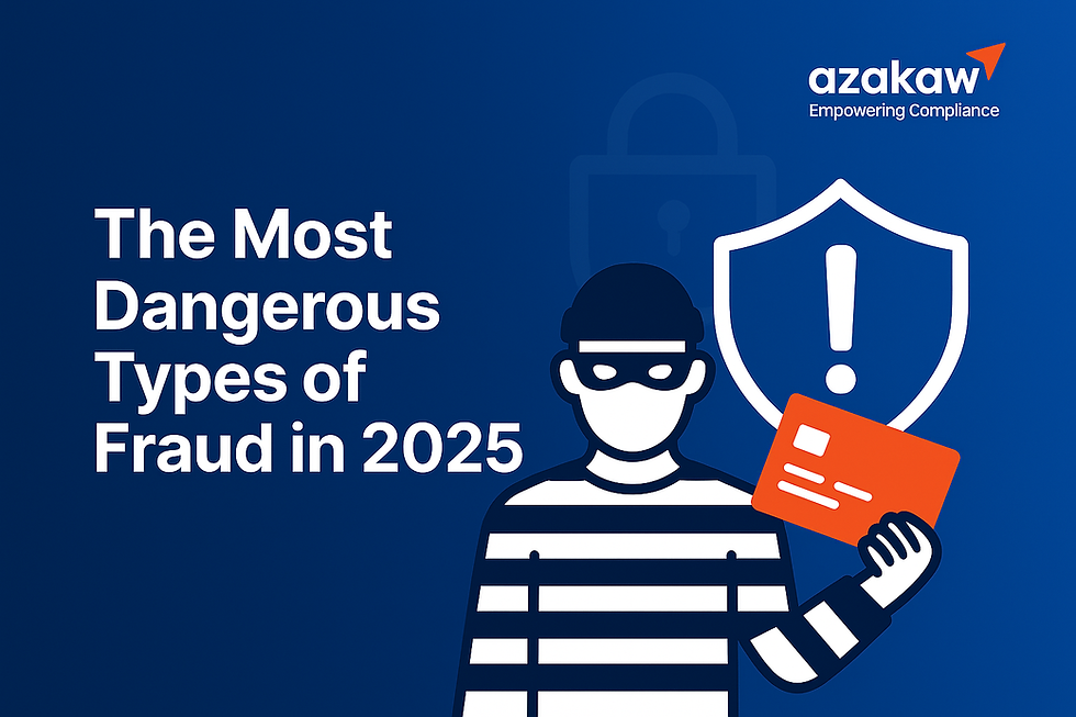 The most dangerous types of fraud in 2025