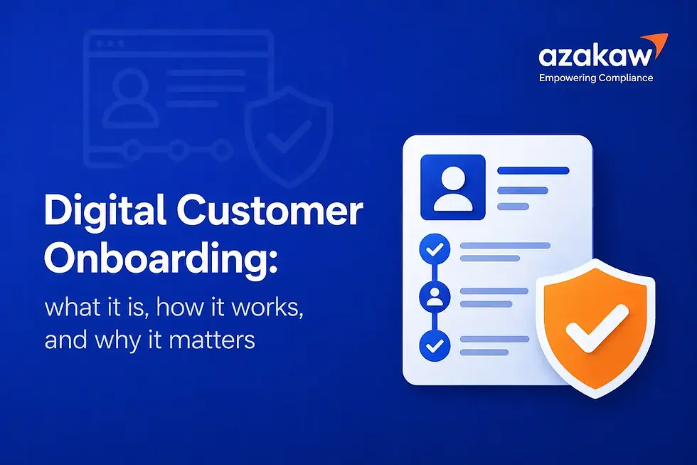 Digital Customer Onboarding: what it is, how it works, and why it matters