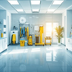 Professional cleaning services in Austin – Nani’s Clean & Shine logo and brand identity.