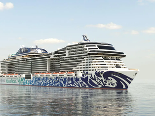 4 Monate bis zur Taufe der MSC Euribia