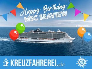 Taufe MSC Seaview 09.06.2018 