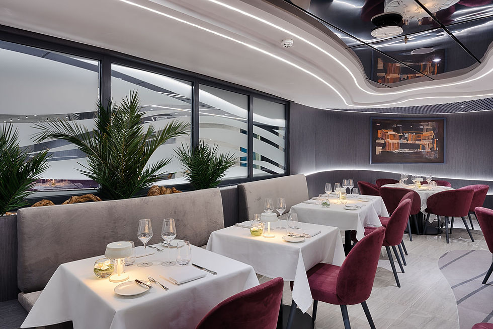 Das Restaurant des MSC Yacht Club ist bereits jetzt auf der MSC Magnifica verfügbar