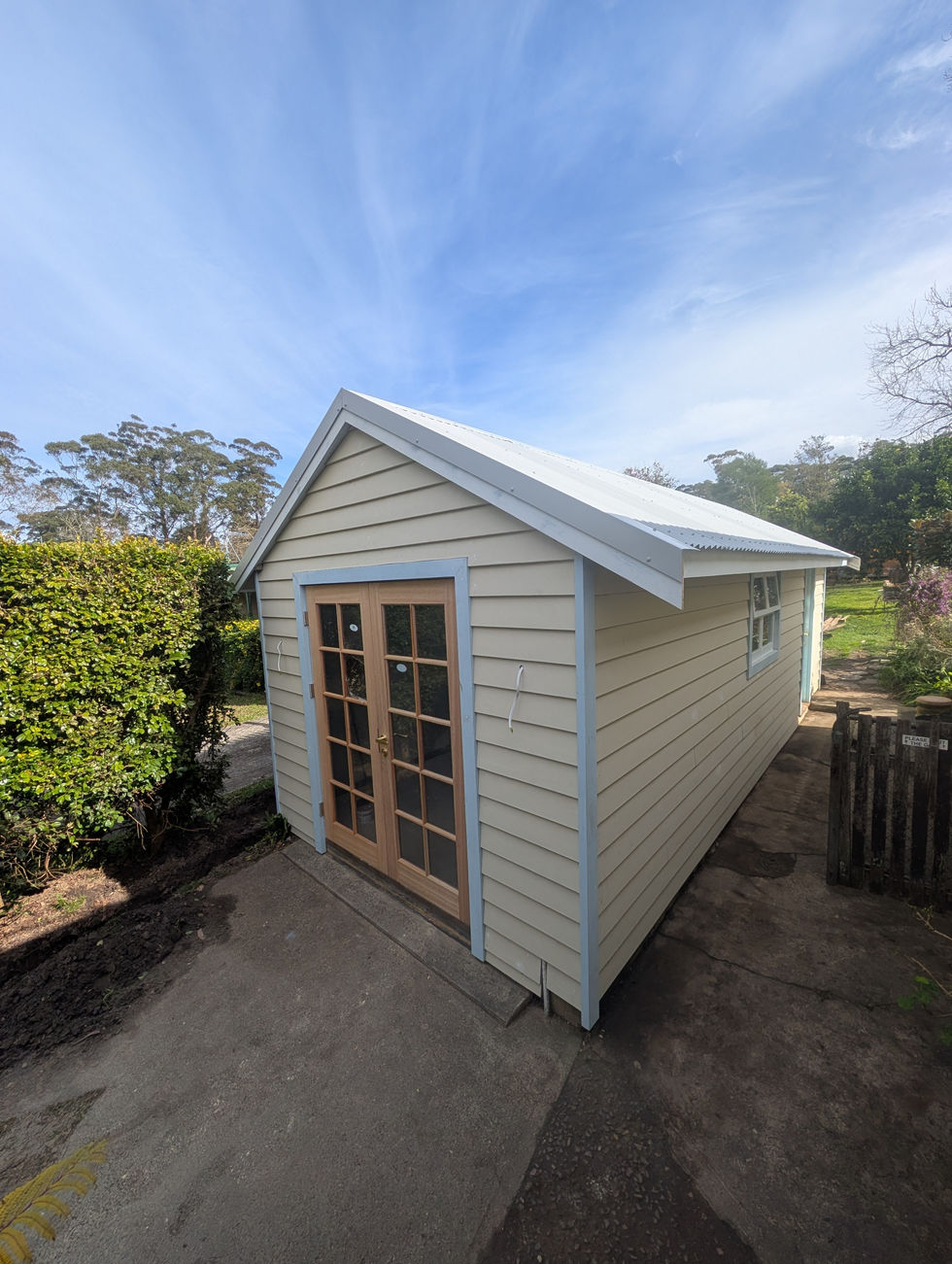 Garage conversion to studio