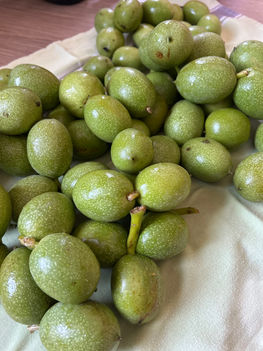 Groene walnoten