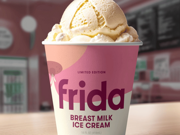 Frida Turns Breast Milk into a Dessert You Can Eat