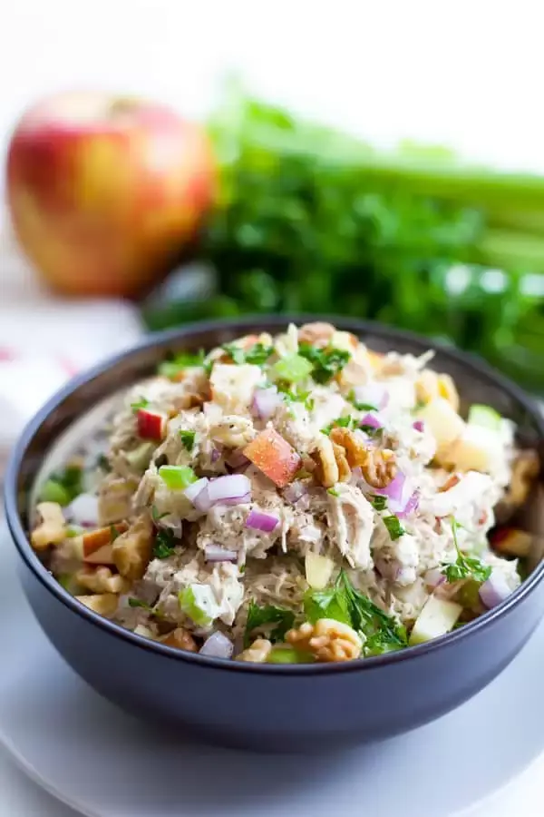 Chicken Salad With Apples and Walnuts Recipe