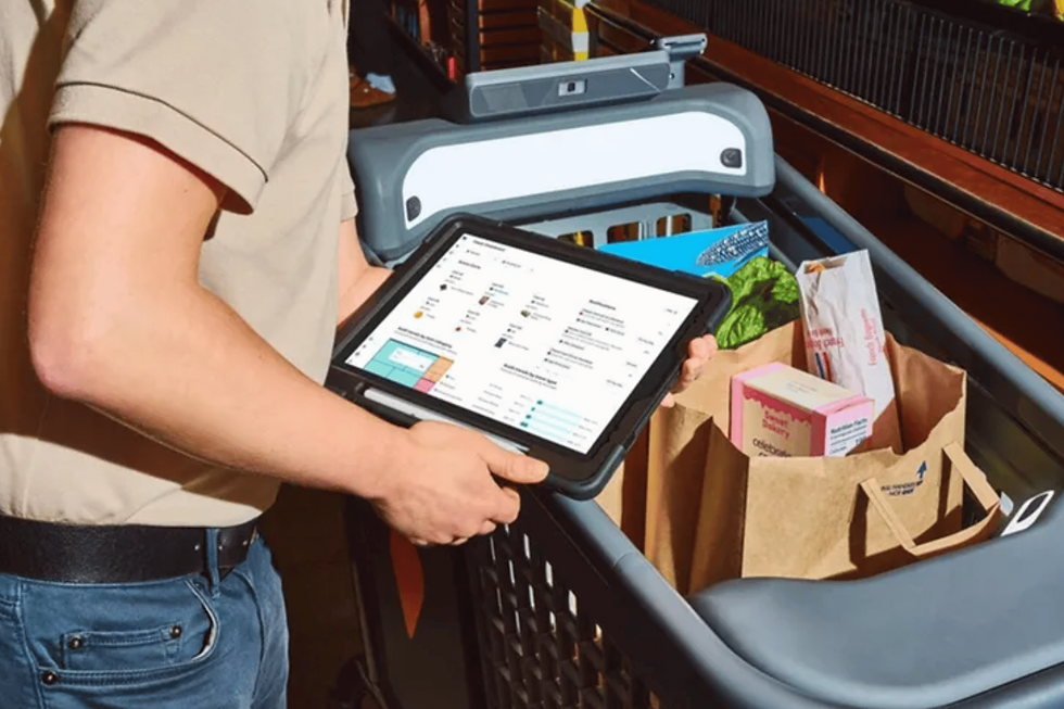 AI Wegmans Cart , Instacart