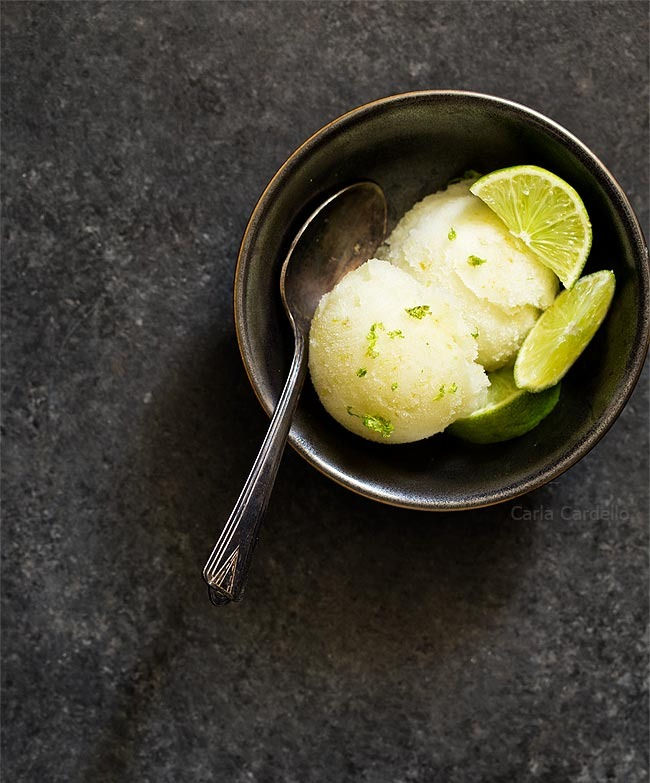 Margarita sorbet