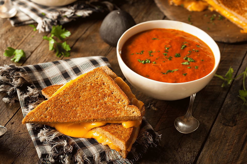 grilled cheese tomato soup