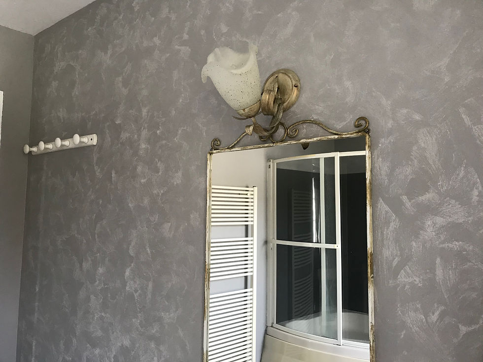 enduit déco pailleté