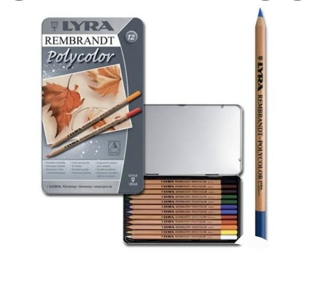 LYRA POLYCOLOR WOODART PENCILS 12PC