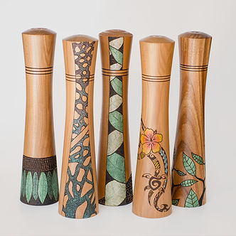 Handcrafted New Zealand wood art by artist David Gillard