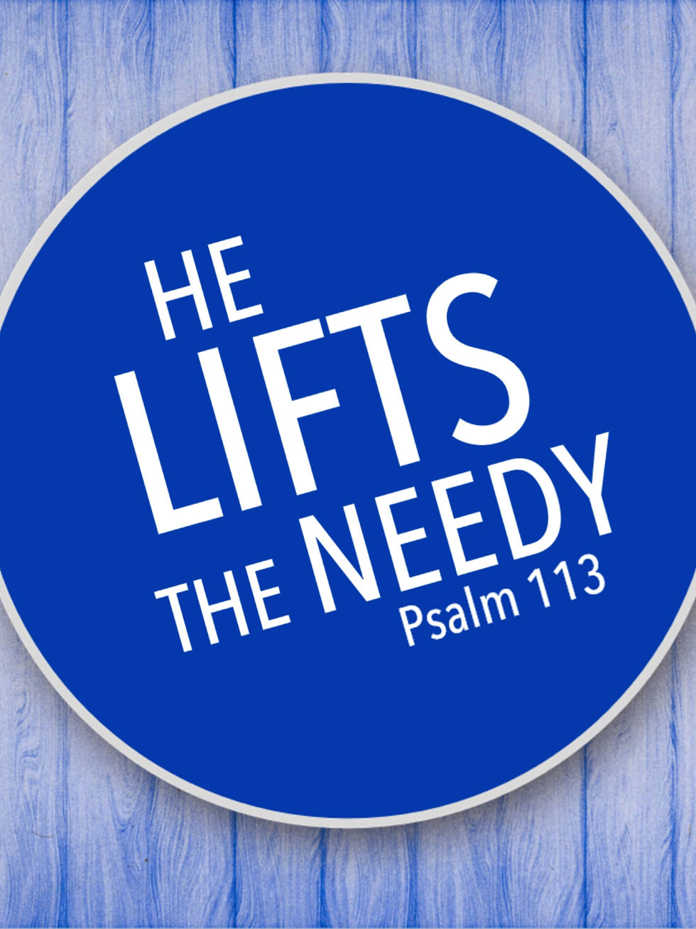 He Lifts the Needy