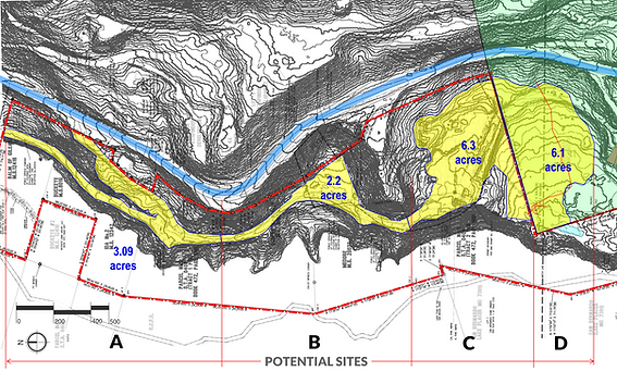 Site analysis of complex mountian topography